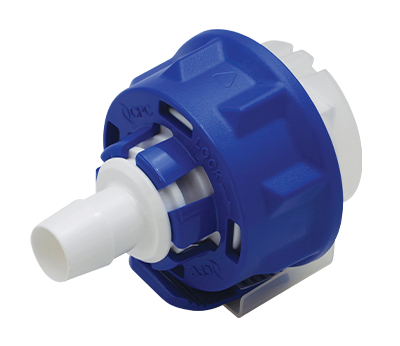 1/2” Hose Barb Class VI Polycarbonate Coupling Insert, AQC22008