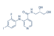Pimasertib (AS-703026) chemical structure