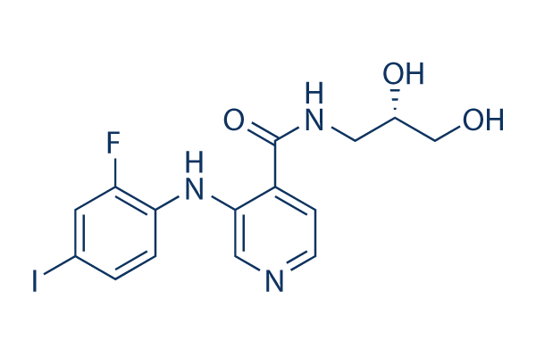 Pimasertib (AS-703026) chemical structure