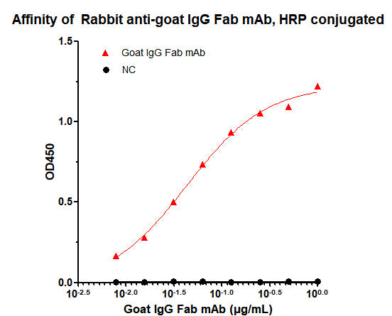 HRP-conjugated Rabbit anti-Goat IgG Fab mAb