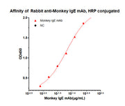 HRP-conjugated Rabbit anti-Monkey IgE (Fc) mAb