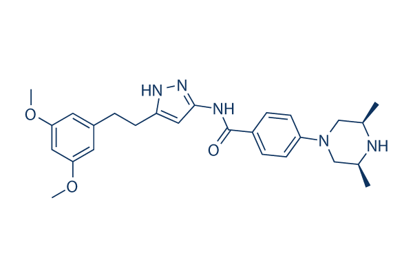 Fexagratinib (AZD4547) chemical structure