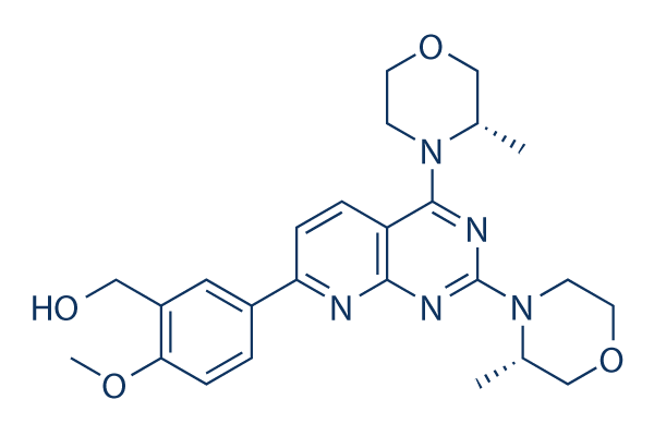 AZD8055 chemical structure