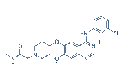 Sapitinib (AZD8931) chemical structure