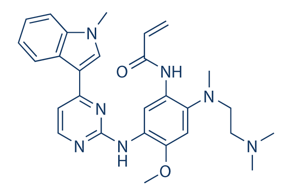 Osimertinib (AZD9291) chemical structure