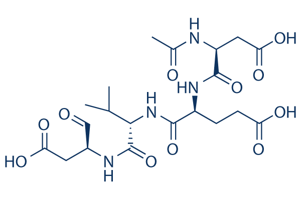 Ac-DEVD-CHO chemical structure