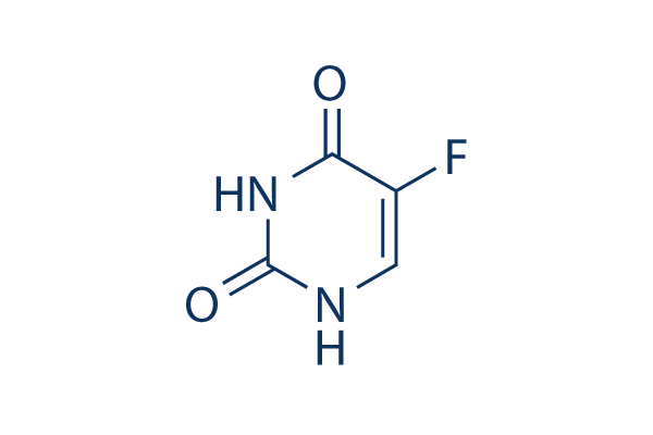 5-FU (5-Fluorouracil) chemical structure