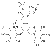 Amikacin disulfate