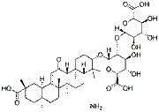 Ammonium Glycyrrhizinate chemical structure