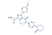Apixaban chemical structure