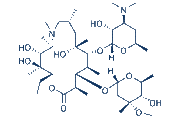 Azithromycin chemical structure