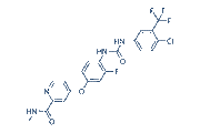 Regorafenib chemical structure