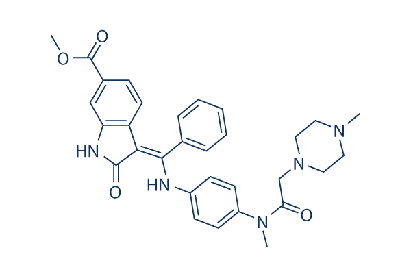 Nintedanib chemical structure