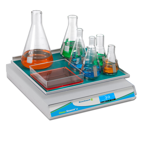 Orbi-Shaker™ Xl With Touch Screen Display And Rubber Mat Platform (18"X18") - Orbital Shakers - Benchmark Scientific