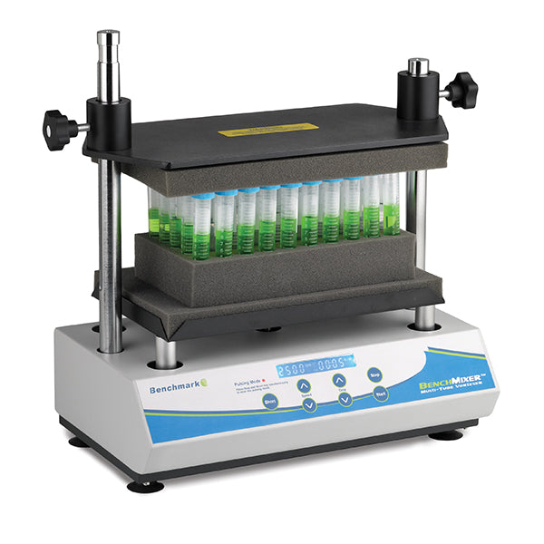 Benchmixer™ Xl Multi-Tube Vortexer, Includes 50X12Mm Tube Rack - Vortex Mixers - Benchmark Scientific