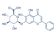 Baicalin chemical structure
