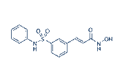 Belinostat chemical structure