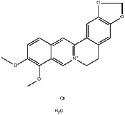 Berberine chloride hydrate
