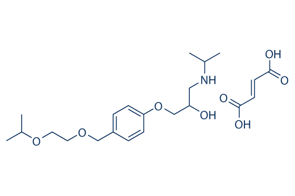 Bisoprolol fumarate chemical structure