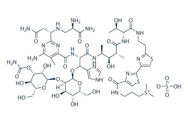 Bleomycin sulfate chemical structure