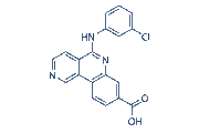 Silmitasertib (CX-4945) chemical structure
