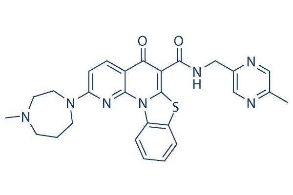 Pidnarulex (CX-5461) chemical structure