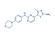 CYC116 chemical structure