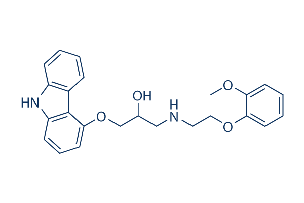 Carvedilol chemical structure