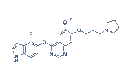 Cediranib (AZD2171) chemical structure