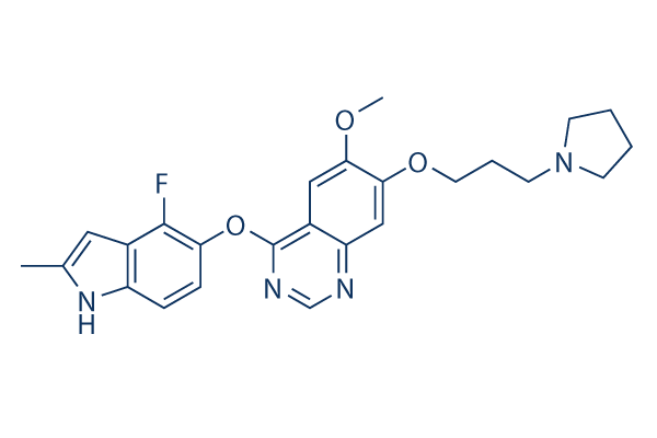 Cediranib (AZD2171) chemical structure
