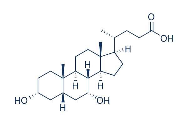 Chenodeoxycholic Acid chemical structure