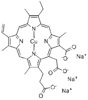 Chlorophyllin sodium copper salt