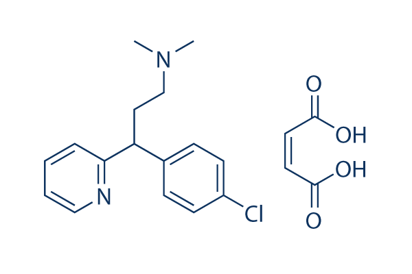 Chlorpheniramine Maleate chemical structure