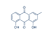 Chrysophanic Acid chemical structure