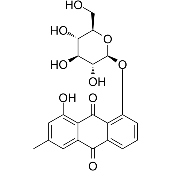 Chrysophanol-8-O-β-D-glucopyranoside