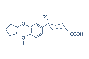 Cilomilast chemical structure