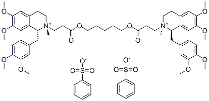 Cisatracurium Besylate chemical structure