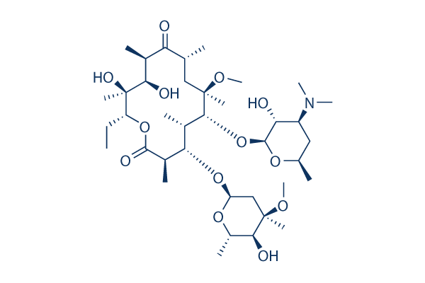 Clarithromycin chemical structure