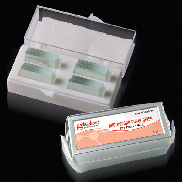 ** SPECIAL ORDER SIZE ** Microscope Cover Glass, 24mm x 32mm, # 2 Thickness, 1 oz./Vacuum Pack, 10 Packs/Box (10 oz.)