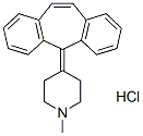 Cyproheptadine HCl chemical structure