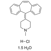 Cyproheptadine hydrochloride sesquihydrate
