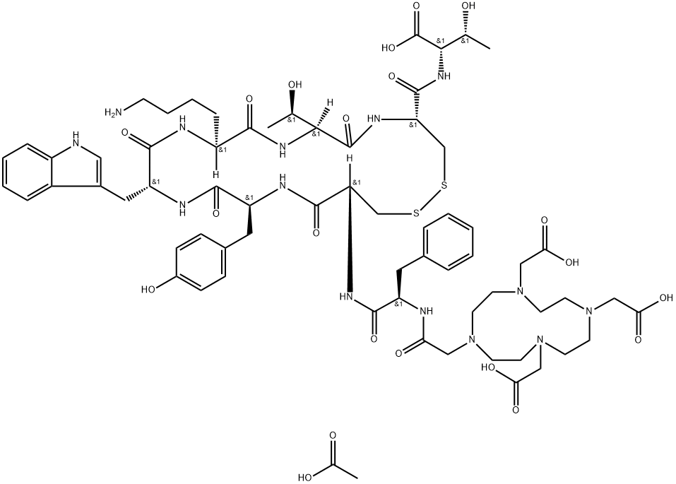 DOTATATE acetate