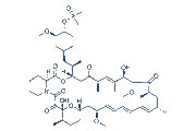 Ridaforolimus (Deforolimus, MK-8669) chemical structure