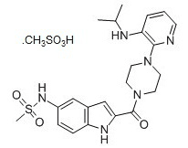 Delavirdine mesylate