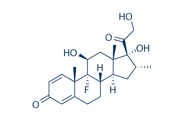 Dexamethasone chemical structure