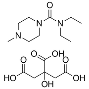 Diethylcarbamazine citrate