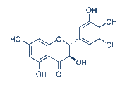 Dihydromyricetin chemical structure
