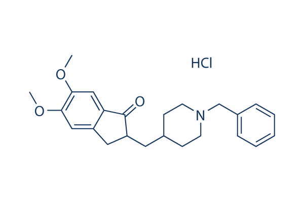 Donepezil HCl chemical structure