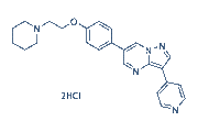 Dorsomorphin 2HCl chemical structure