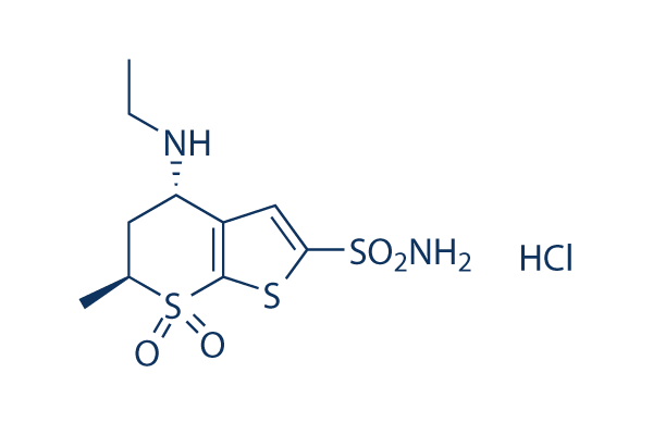 Dorzolamide HCl chemical structure